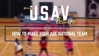 USA Volleyball: How To Make Your Age National Team