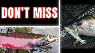 Don’t Miss Out! Hoochie Jigs Are CRUSHING Coho as Rivers Drop!