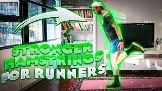 Hamstring  Strength Exercises For Runners - FOLLOW ALONG Home Workout (Part 1)