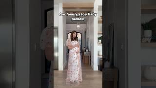 Which one’s your favorite? #babynames #pregnant #pregnancy #genderreveal #bigfamily #utah