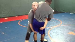 Wrestling Basics - Double leg takedown finish