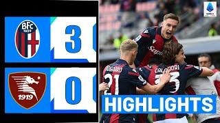 Bologna vs Salernitana 3-0 Extended Highlights | Lega Serie A 2023/24