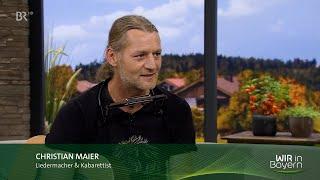 Christian Maier bei "Wir in Bayern" im Bayrischen Fernsehen