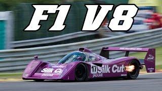 Jaguar XJR-14 with F1 V8 engine - Spa Classic 2015