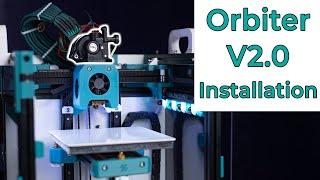 Orbiter V2.0 Extruder Install and Tests | Voron V0.1 Upgrade