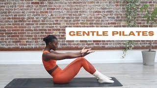 20 MIN GENTLE MORNING PILATES - AT HOME WORKOUT - FEEL Calm and grounded