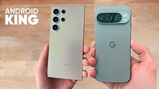 Google Pixel 9 Pro XL vs Samsung Galaxy S24 Ultra - The Android King?