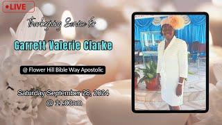 Thanksgiving Service for Garrett Valerie Clarke