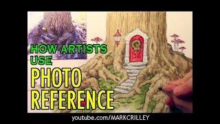 How Artists Use Photo Reference: Fantasy Illustration