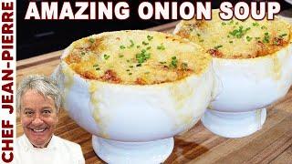 Classic French Onion (Onyo) Soup! | Chef Jean-Pierre