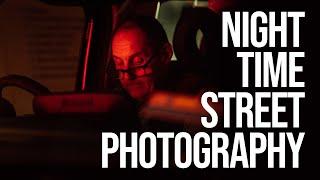 Street Photography at Night (Exposure, filters, colours and safety)