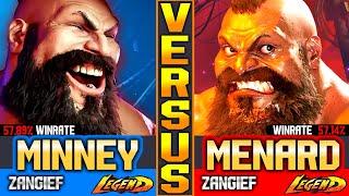 SF6 MenaRD (Zangief Vs Zangief) Minney ▰ High Level