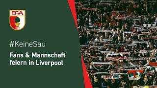 20/21 // #KeineSau fährt nach Liverpool // Fans & Team feiern