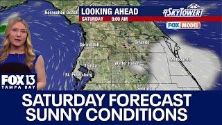 Tampa weather | Sunny conditions on Saturday