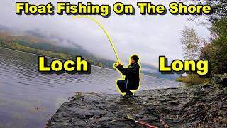 Sea FISHING On The Rocky Shores Loch Long West Coast Scotland