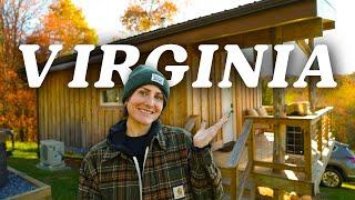 Renting a Cabin in the Virginia Mountains in Fall | Vlogtober Day 22