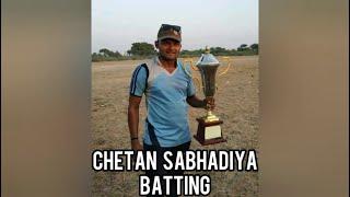 Chetan(DJ) Sabhadiya Batting | Man Of The Series | VPL 2019 SURAT