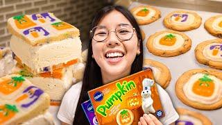 3 TikTok Pillsbury Halloween Cookie Dough HACKS  (Ice Cream Sandwich, 2-Layer Sugar Cookie)