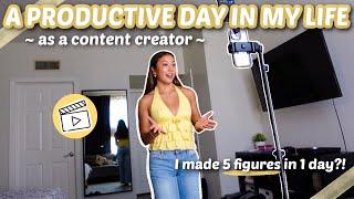 A DAY IN MY LIFE as a content creator in LA?! (brand deals, pilates, and more) - going solo diaries!