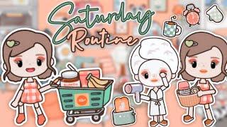 Miga World Aesthetic SATURDAY Routine ASMR| Aesthetic Routine| Miga town |tocaboca