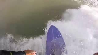 Portugal surfing 2018, FRUSSURF twinfin fish 5,8