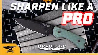 How to Sharpen a Fixed Blade Knife - The Bradford Guardian 3.2