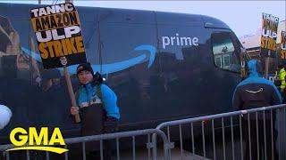 Teamsters launch strike against Amazon