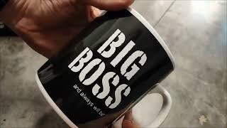 מתנה מקורית למנהל - ספל ענקית big boss