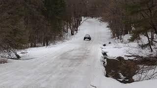 RL1500 snow covered trail ride.