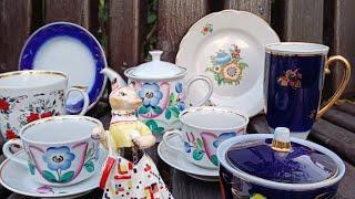 БАРАХОЛКА ПОЧАЙНА ВРАЗИЛА КОБАЛЬТОМ. УКРАЇНСЬКИЙ ПОРЦЕЛЯНОВИЙ ПОСУД @UkrainePorcelain