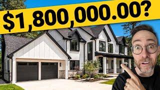 Inside a $1,800,000 New Construction Home in Birmingham Michigan