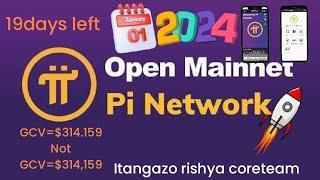 IGICIRO CYA GCV=$314.159 AHO KUBA $314,159 WIBYITIRANYA,ITANGAZO RYA CORE TEAM/#picoin /#pinetwork