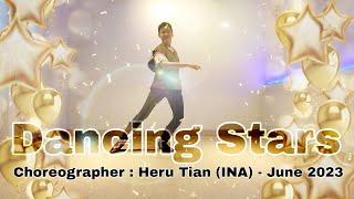 DANCE&COUNT | Dancing Stars | LINE DANCE | Low Improver | Heru Tian