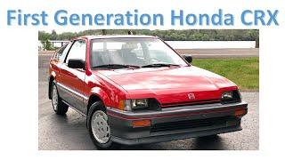 Best Cars of the 1980s: First Generation Honda Civic CRX Review (1984-1987) - A sporty commuter car