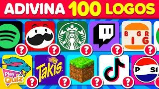 Adivina 100 Logos en 3 Segundos ⏰ | ¿Cuántas Marcas conoces?  |  Play Quiz de Logotipos