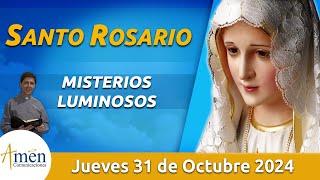 Santo Rosario de Hoy Jueves 31 Octubre de 2024 l Amen Comunicaciones l Católica l María