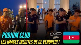 CHARLES LECLERC ET LEWIS HAMILTON SE RAPPROCHE DE PLUS EN PLUS ! - GRAND PRIX BAKOU - PODIUM CLUB