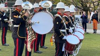 The Band of HM Royal Marines of Scotland Take Edinburgh by Storm! |Edinburgh Poppy Day | Remembrance