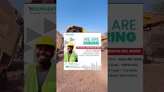 Hiring  Safety Head – UG/Highwall Mining (Coal) #miningjobs @MagicalMining
