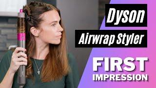 Dyson Airwrap Styler Gift Edition How To & First Impression