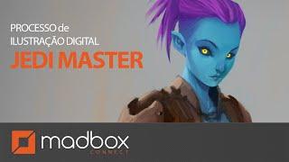 Processo de Ilustração Digital: Jedi Master