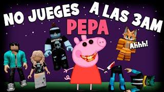 NO JUEGUES PEPA a las 3AM  #miedo #caca #roblox #pepa #parkour  #gameplay #marcianito #funny