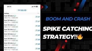 Most Accurate Boom and Crash Spike Catching Strategy 2024‼️