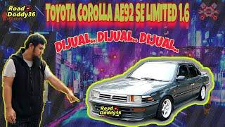 DIJUAL ! Toyota Corolla Twincam AE92 SE Limited istimewa Siap Jalan. Sudah siap berpisah dengannya 