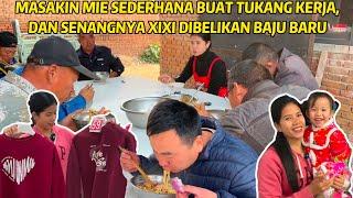 BIKIN MIE DAGING CINCANG BUAT PARA PEKERJA, DAN BELANJA BAJU MUSIM DINGIN BERSAMA KELUARGA