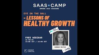 LESSONS OF HEALTHY SaaS GROWTH with Hannah Meiton