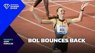 Femke Bol bounces back with RAPID 400m hurdles record in Lausanne - Wanda Diamond league 2024