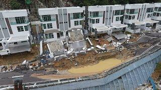 Penang floods: Large sinkhole appears in Tanjung Bungah