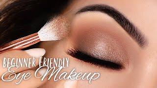 Beginners Eye Makeup Tutorial | How To Apply Eyeshadow | Soft Glam