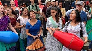 Hare Krishna kirtan by Kishori Yatra at Boston Ratha Yatra 2019